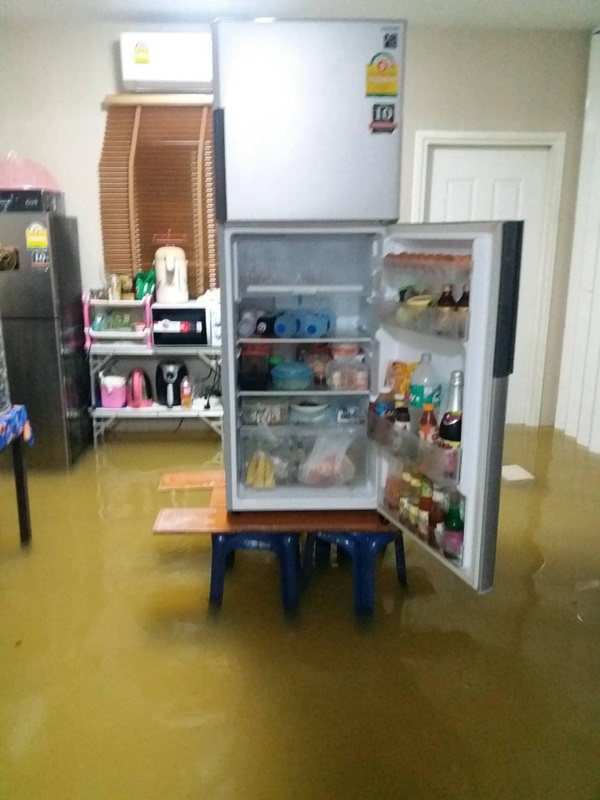 น้ำท่วมบ้าน