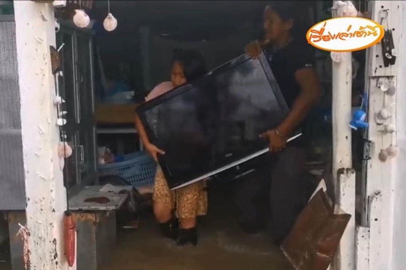 น้ำท่วมเกาะเกร็ด