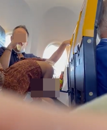 ออรัลเซ็กส์บนเครื่องบิน