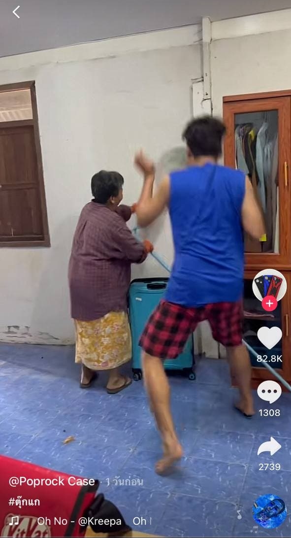 แม่จับตุ๊กแก