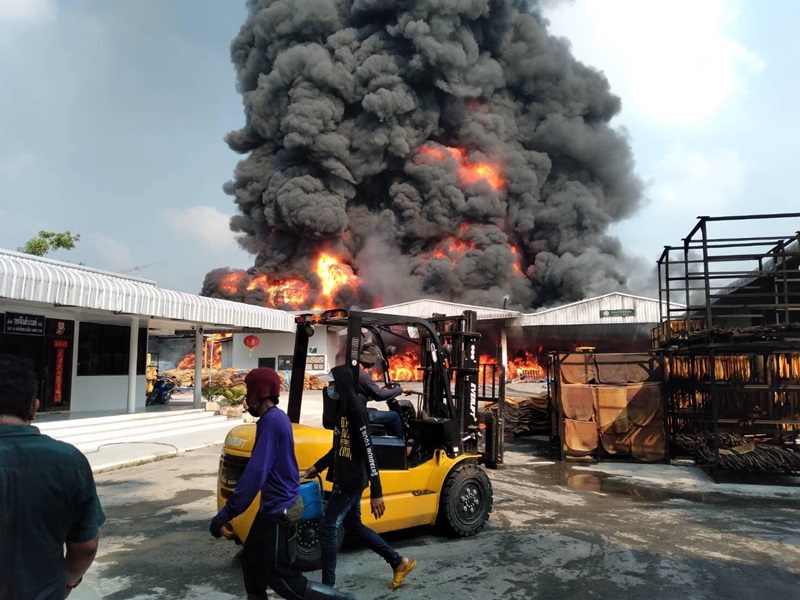 ไฟไหม้โรงงาน ระยอง