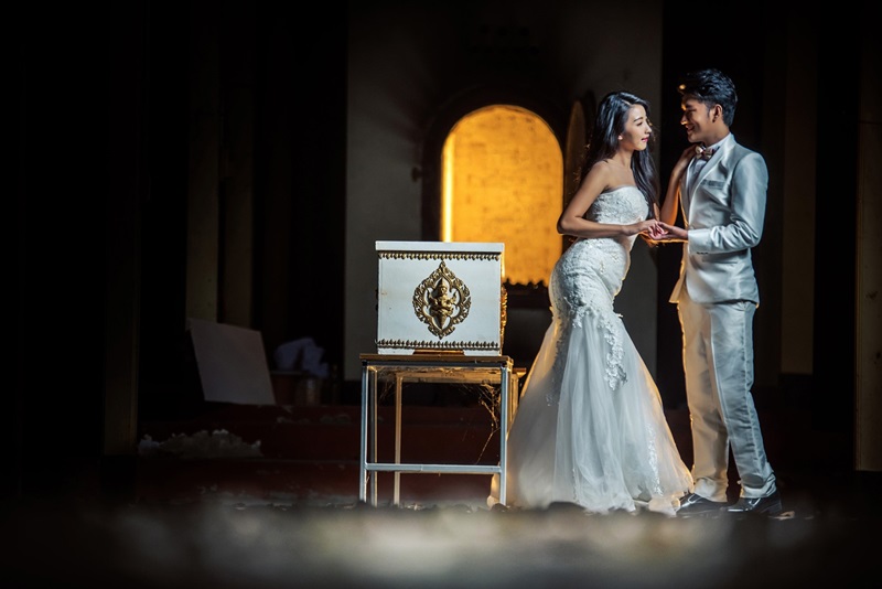 พรีเวดดิ้งในป่าช้า