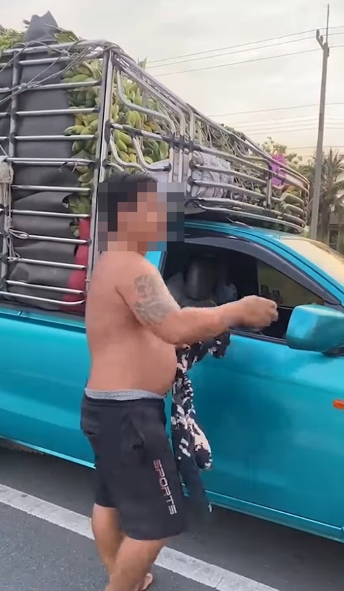 รถขนกล้วยซุกยาบ้า