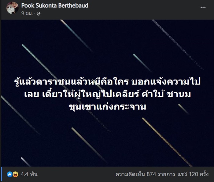 ดาราชนแล้วหนี