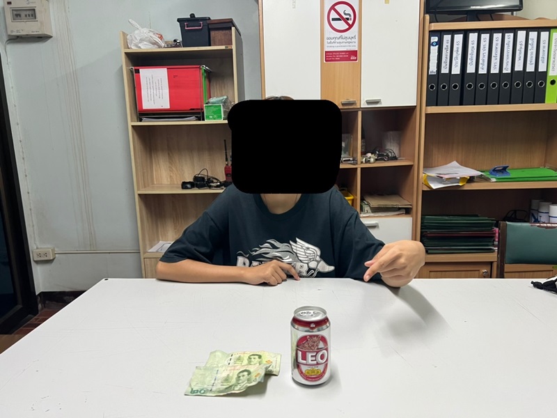 จับคนขายเบียร์ 1 กระป๋อง