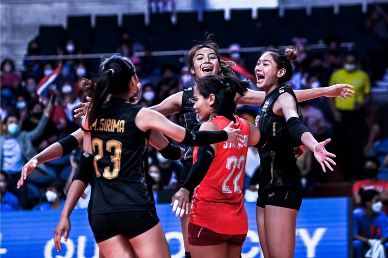 วอลเลย์บอลหญิงติดโควิด