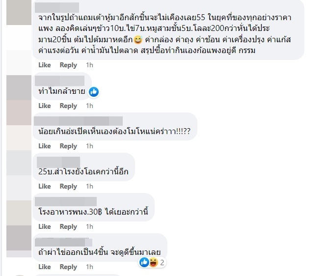 อาหารแพง