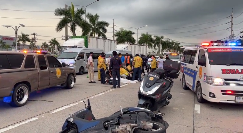 รถชนคนตาย