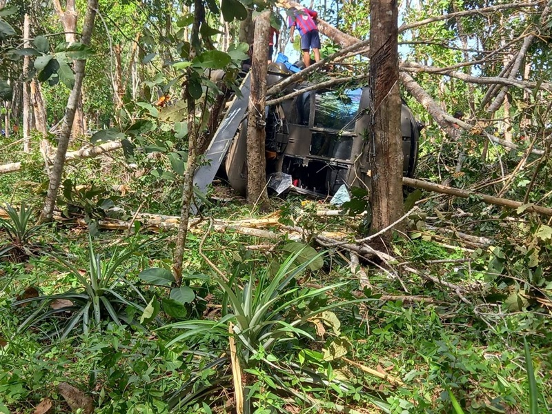 เฮลิคอปเตอร์ตก