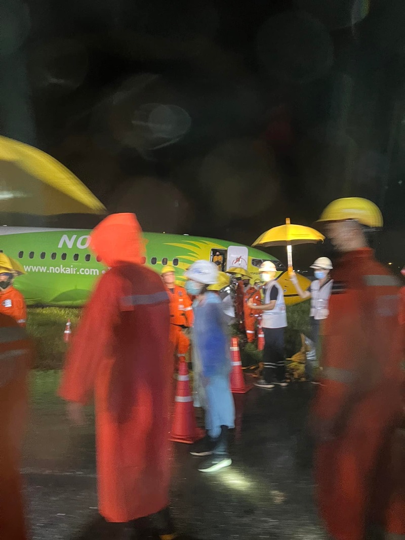 นกแอร์ไถลรันเวย์