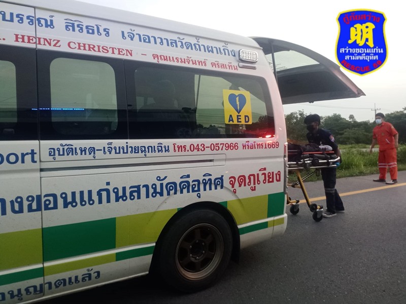 รถตู้พลิกคว่ำ