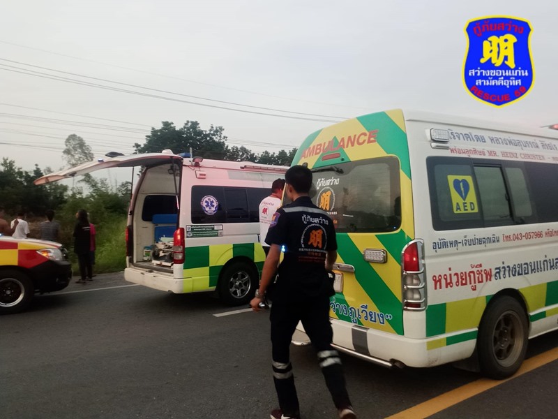 รถตู้พลิกคว่ำ