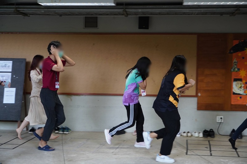 โรงเรียนซ้อมเหตุกราดยิง