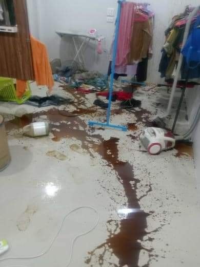 แฟนเก่าทำลายบ้าน