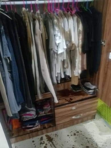 แฟนเก่าทำลายบ้าน