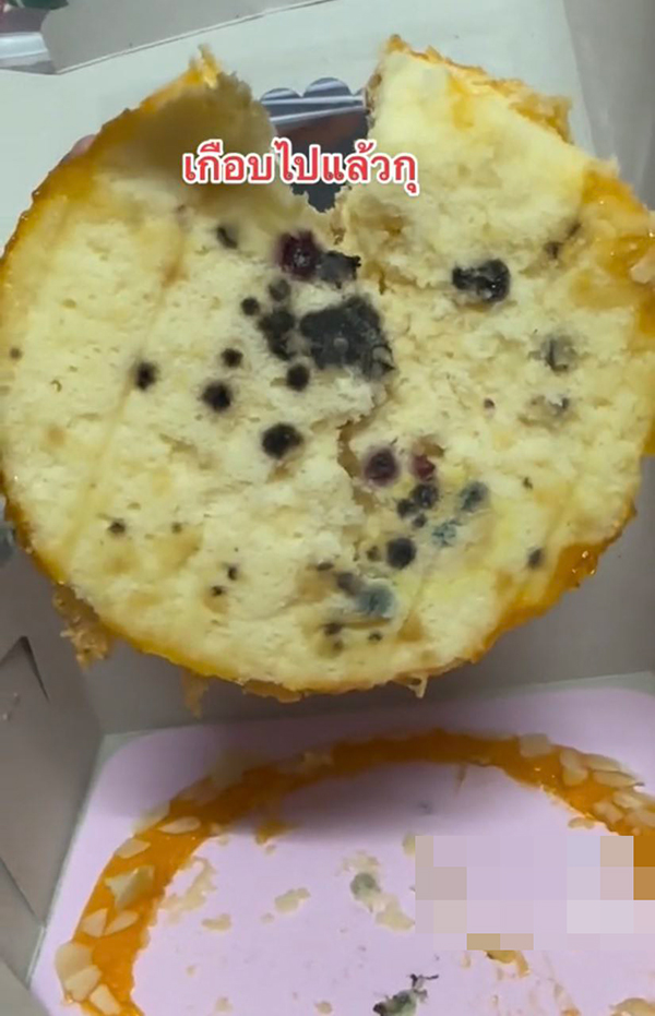 เค้กขึ้นรา