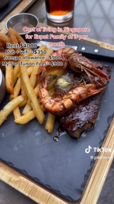 ค่าครองชีพสิงคโปร์