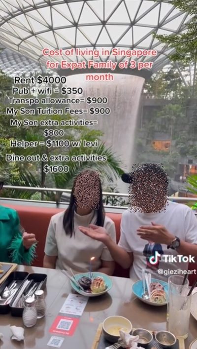 ค่าครองชีพสิงคโปร์