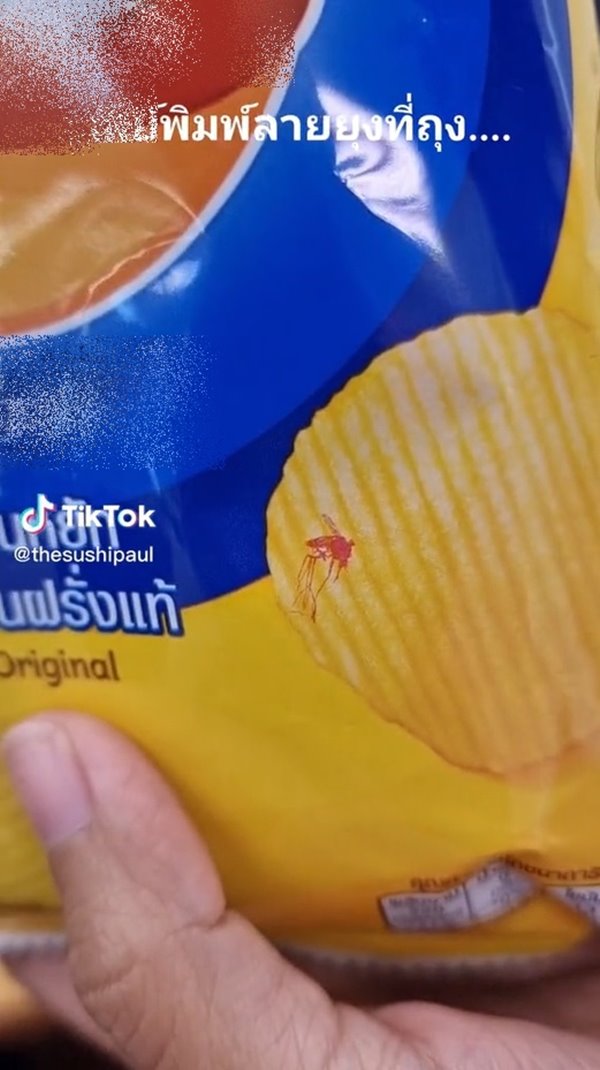 ซองขนมลายยุง