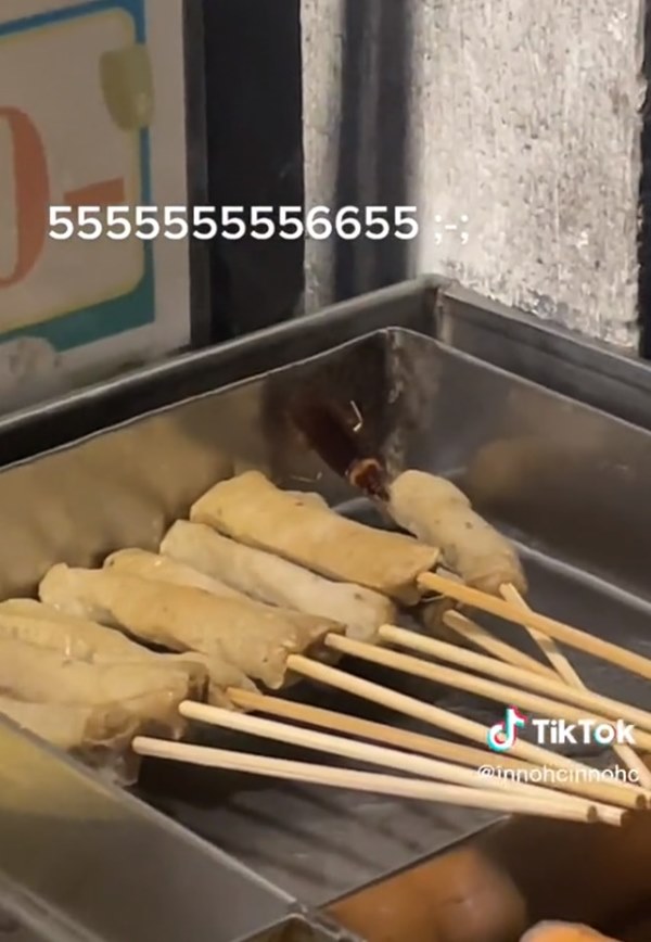 แมลงสาบในอาหาร