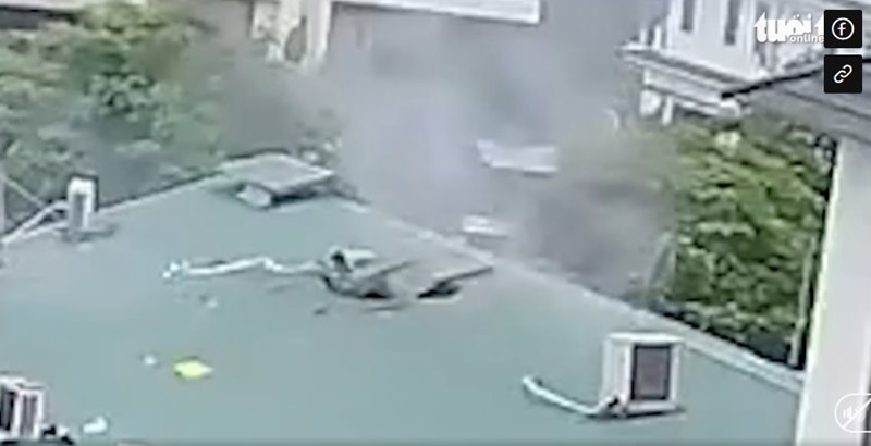 คอมเพรสเซอร์แอร์ระเบิด