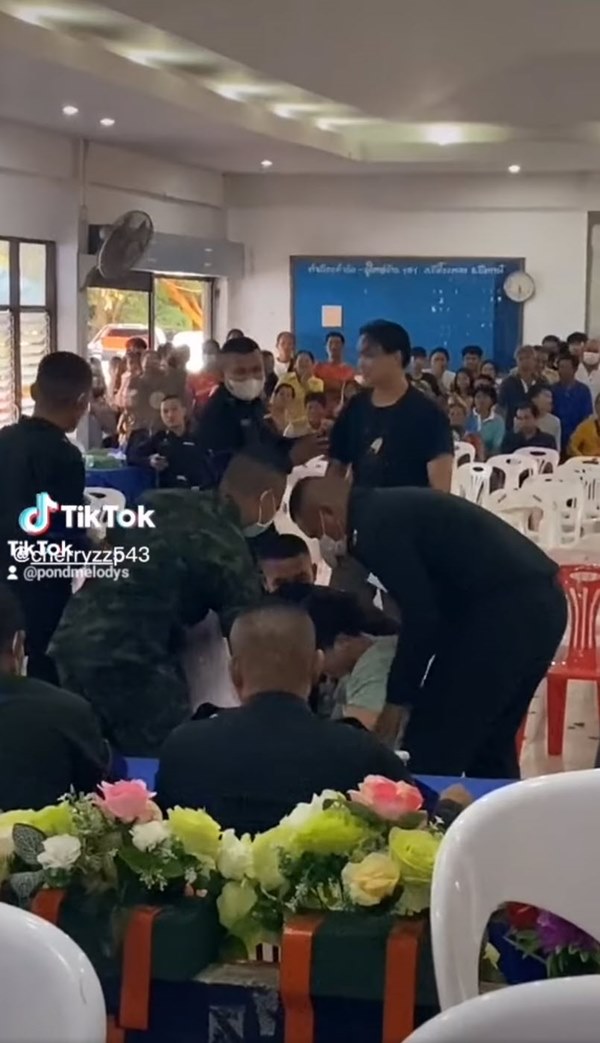 จับใบแดง