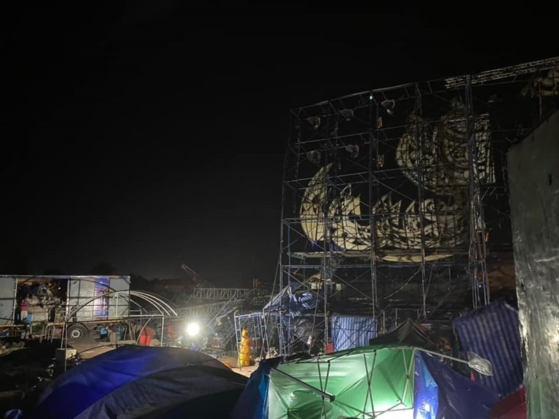 เวที ระเบียบ วาทะศิลป์ ถล่ม