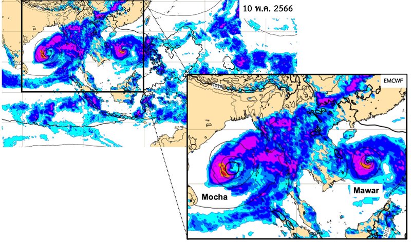 พายุเข้าไทย