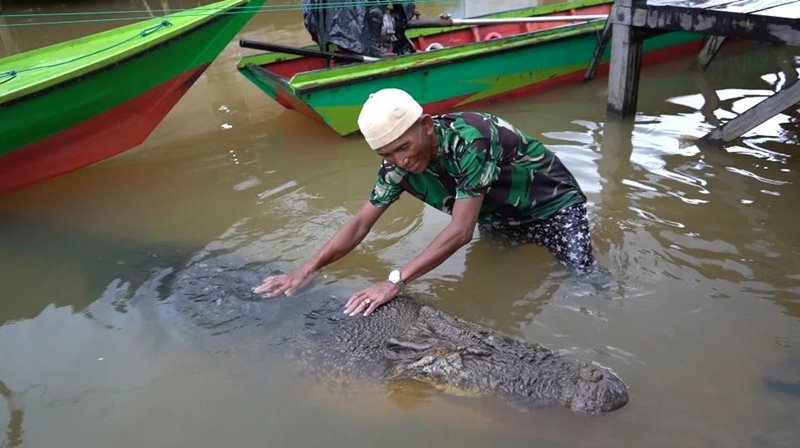 คนกับจระเข้