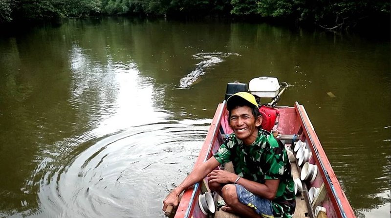 คนกับจระเข้