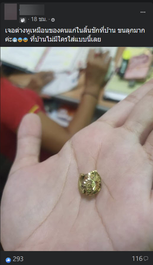 ต่างหูปริศนา