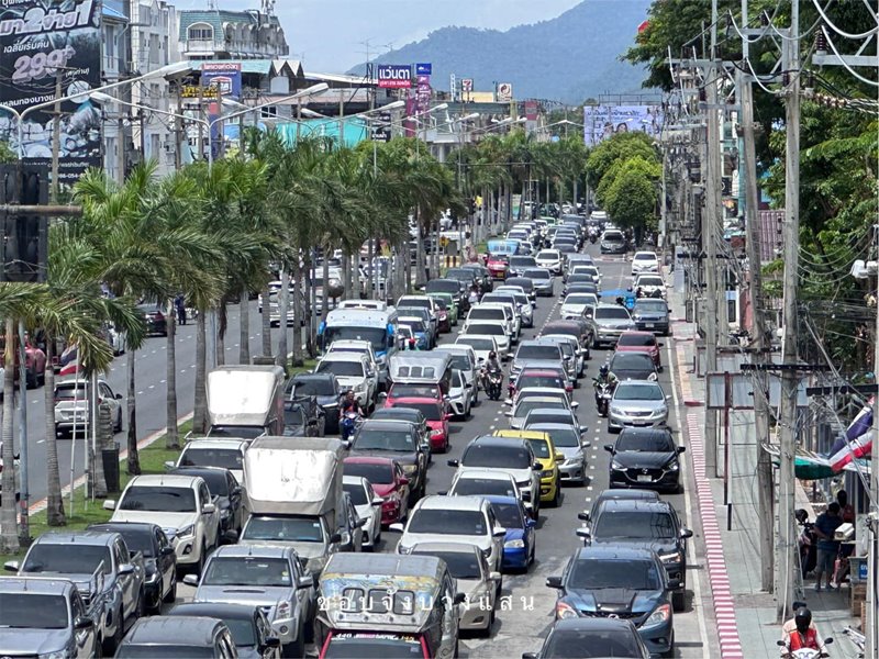 รถติด วันหยุดยาว