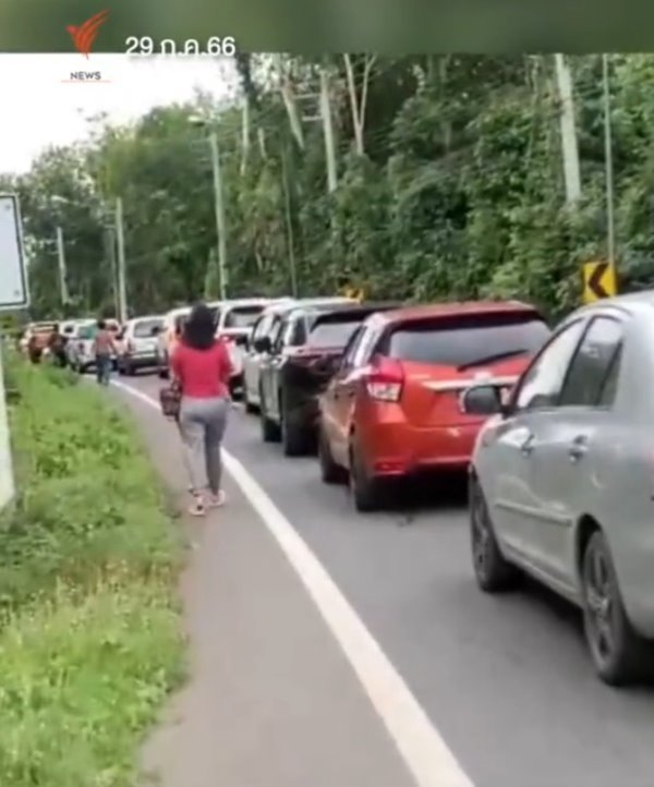 รถติด วันหยุดยาว