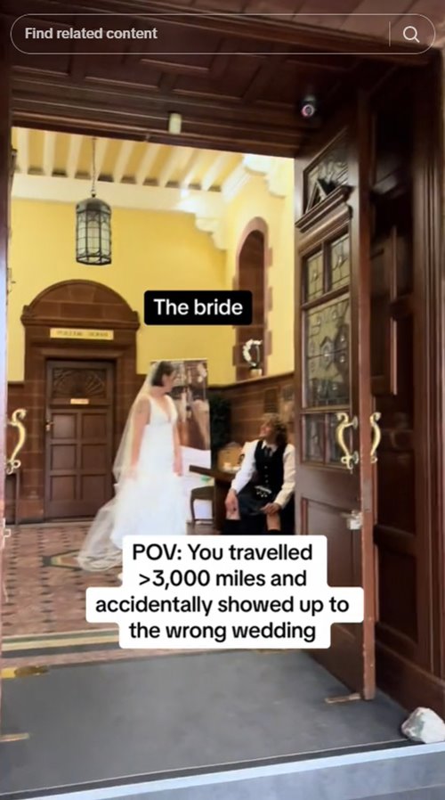 ไปงานแต่งผิดงาน