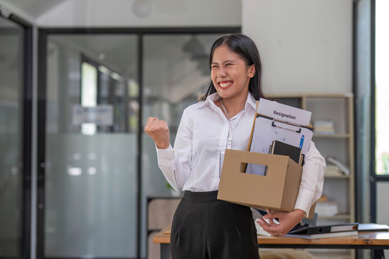 ลาออกจากงาน