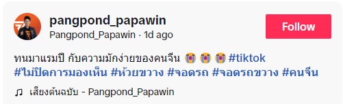 ชาวต่างชาติจอดรถในที่ห้ามจอด