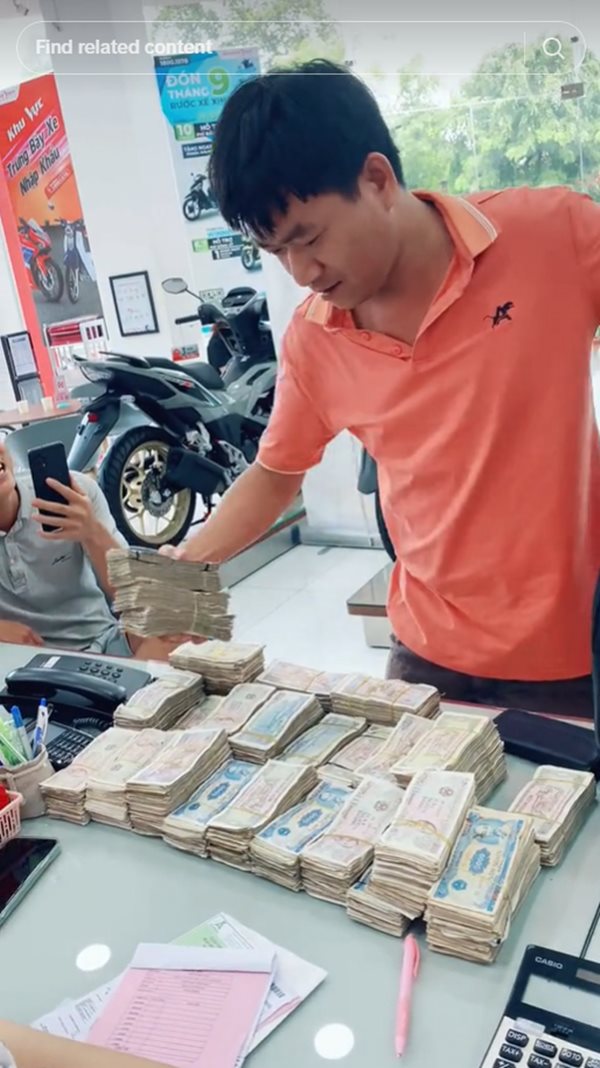 ซื้อมอเตอร์ไซค์เงินสด