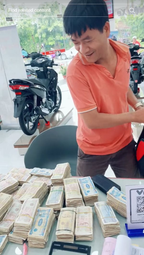 ซื้อมอเตอร์ไซค์เงินสด