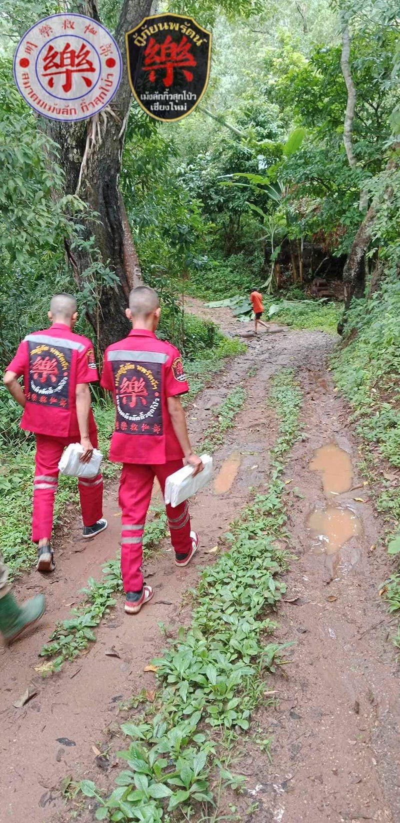 กู้ภัยเก็บศพฤาษี