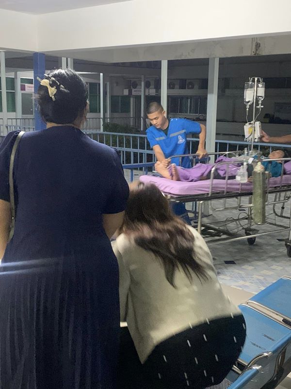 เกือบตายเพราะไลน์สวัสดีวันจันทร์