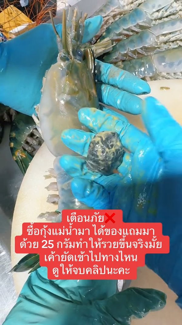 โกงน้ำหนักกุ้ง