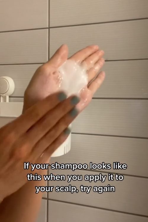 วิธีสระผมที่ถูกต้อง