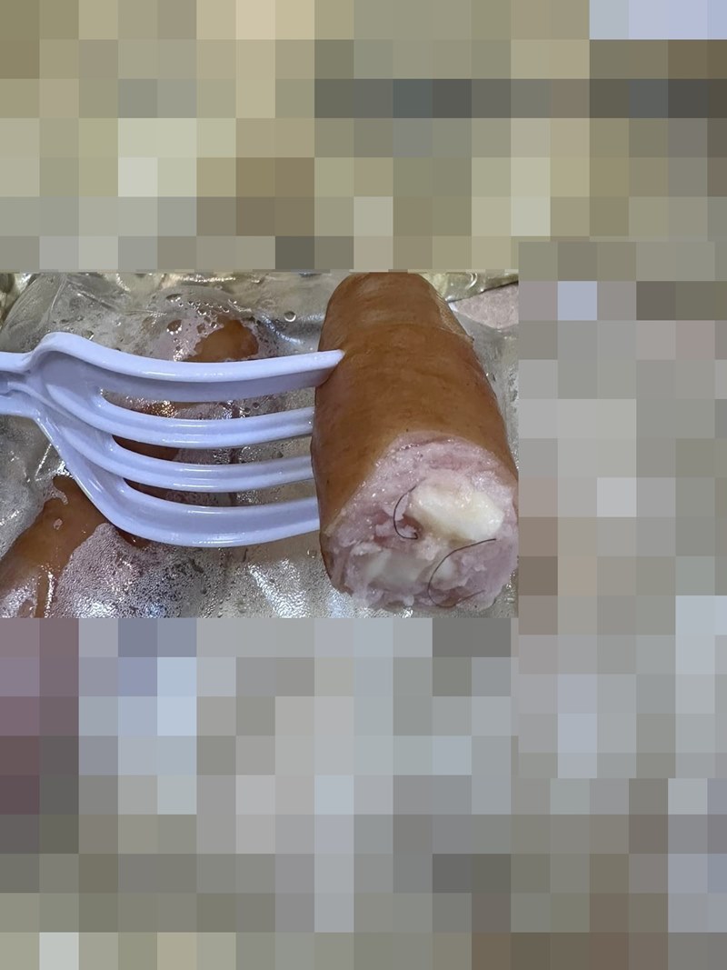 เส้นขนในไส้กรอก