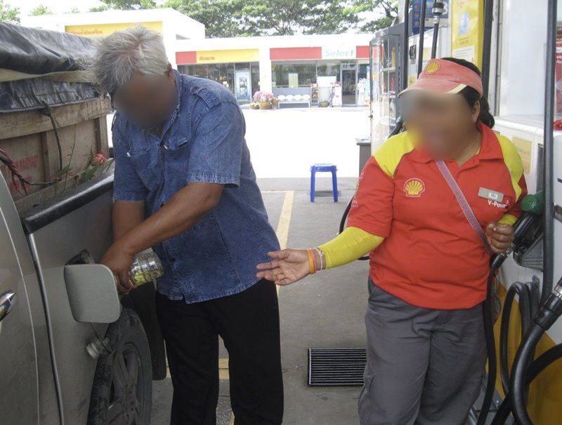 เติมน้ำมันพืชแทนดีเซล