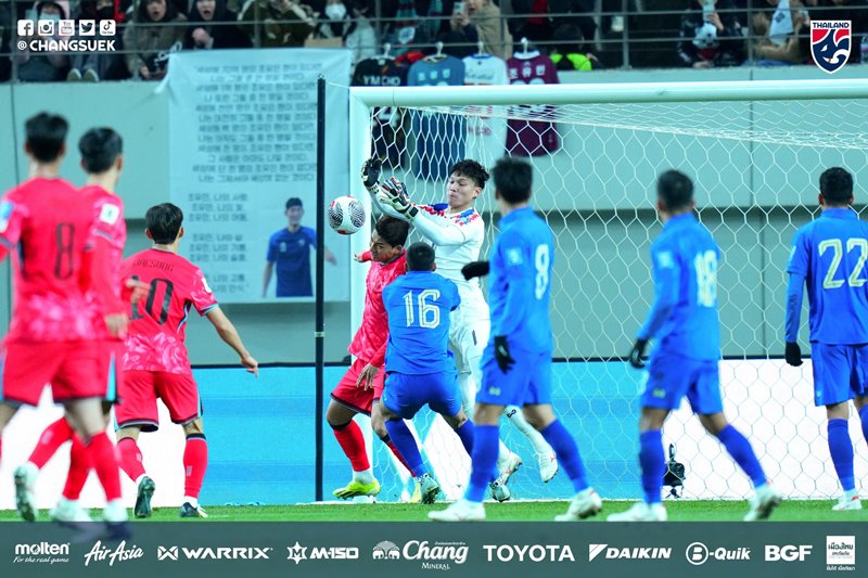 ฟุตบอลไทย เกาหลี