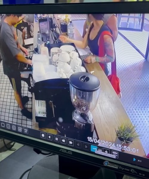 ชาวต่างชาติทำร้ายผู้หญิง