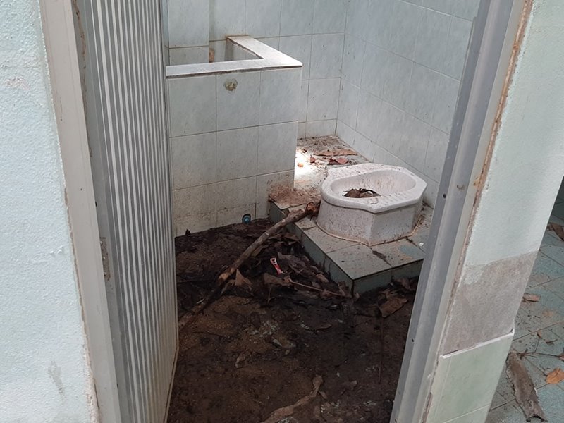 ห้องน้ำ น้ำตกโตนเต๊ะ