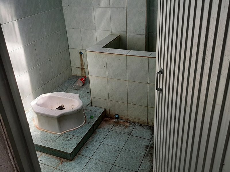 ห้องน้ำ น้ำตกโตนเต๊ะ