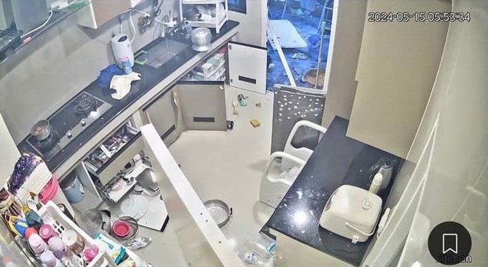 เตาแก๊สระเบิดใส่หน้า