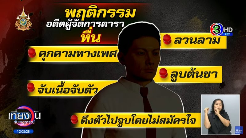 ผู้จัดการลวนลามดารา